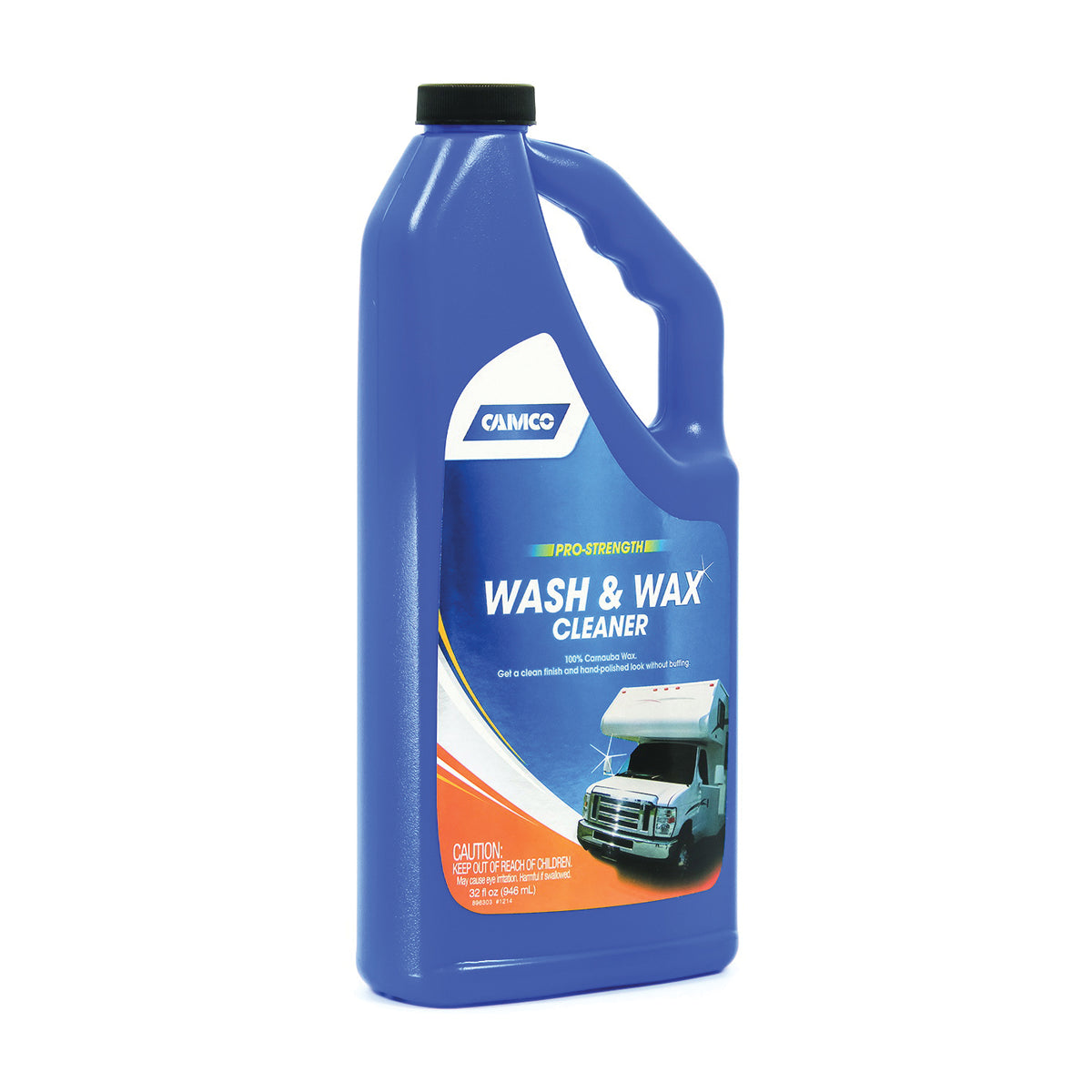 CAMCO 40493 Wash and Wax Cleaner, 32 oz Bottle, Liquid, Fresh Fragrance