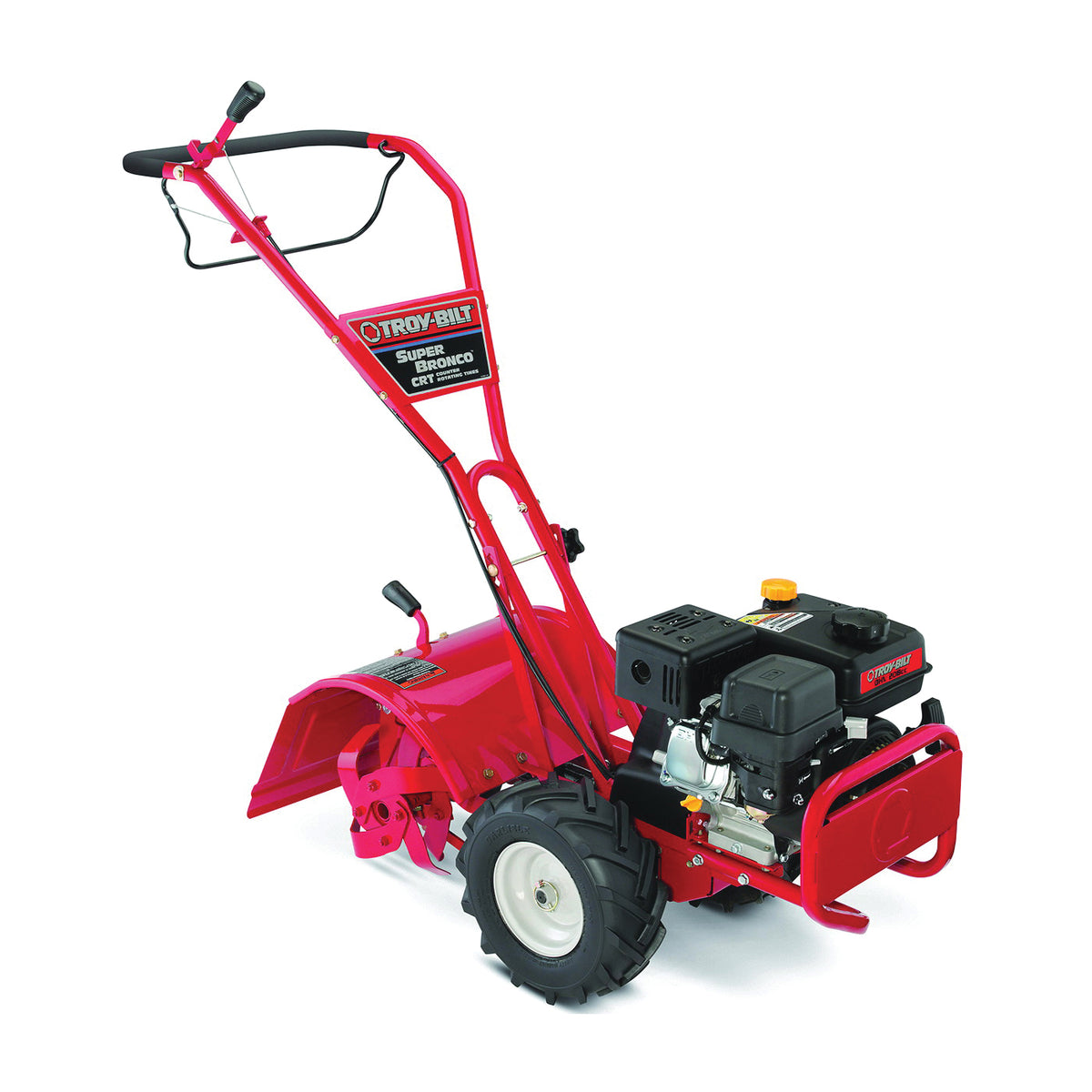 Troy-Bilt Bronco 21D-65M8766 Rear-Tine Tiller, 208 cc Engine Displacement, Powermore OHV Engine, 16 in Max Tilling W