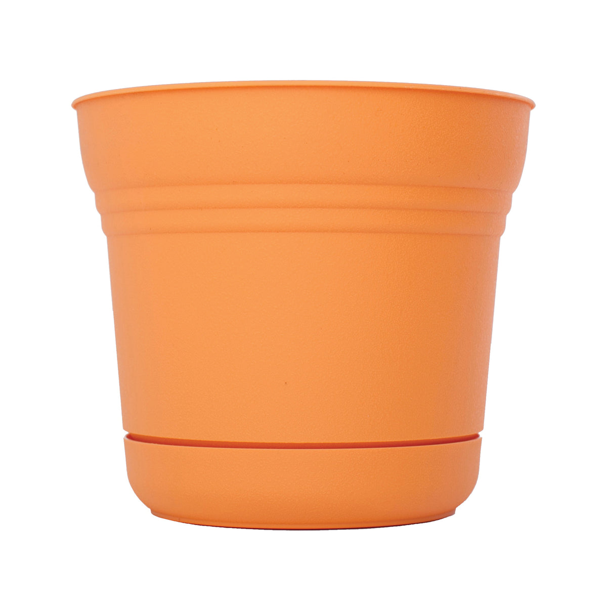 Bloem Saturn SP0720 Planter, 6-1/2 in W, Polypropylene, Tequila Sunrise