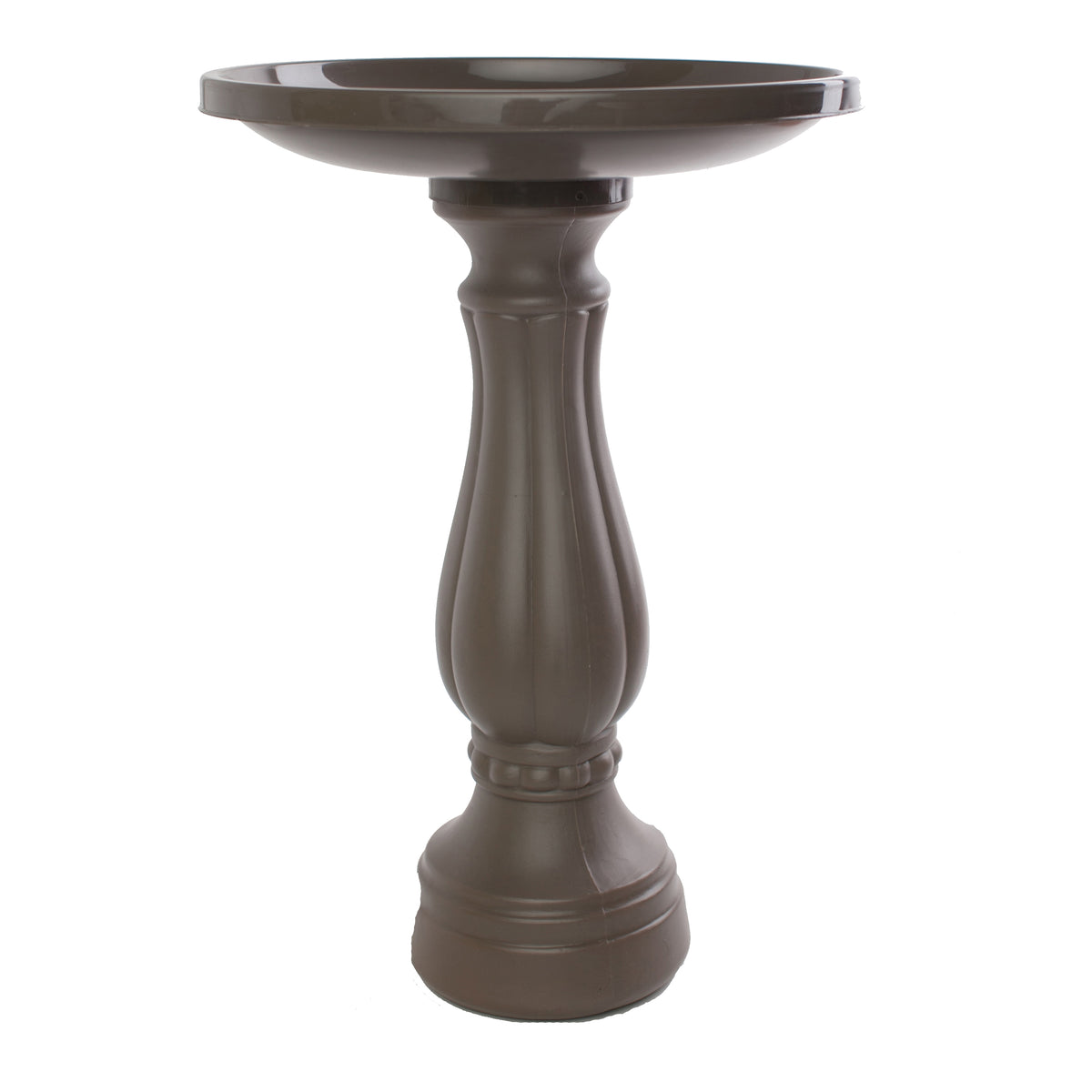 Bloem 270-60 Promo Bird Bath, Plastic, Peppercorn, 17 in Dia