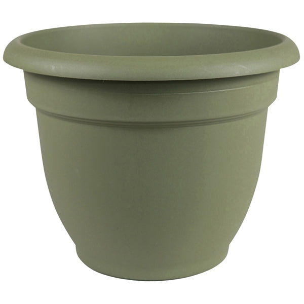 Bloem 20-56406 Self-Watering Planter, 6 in Dia, 6-1/2 in W, Round, Plastic, Living Green