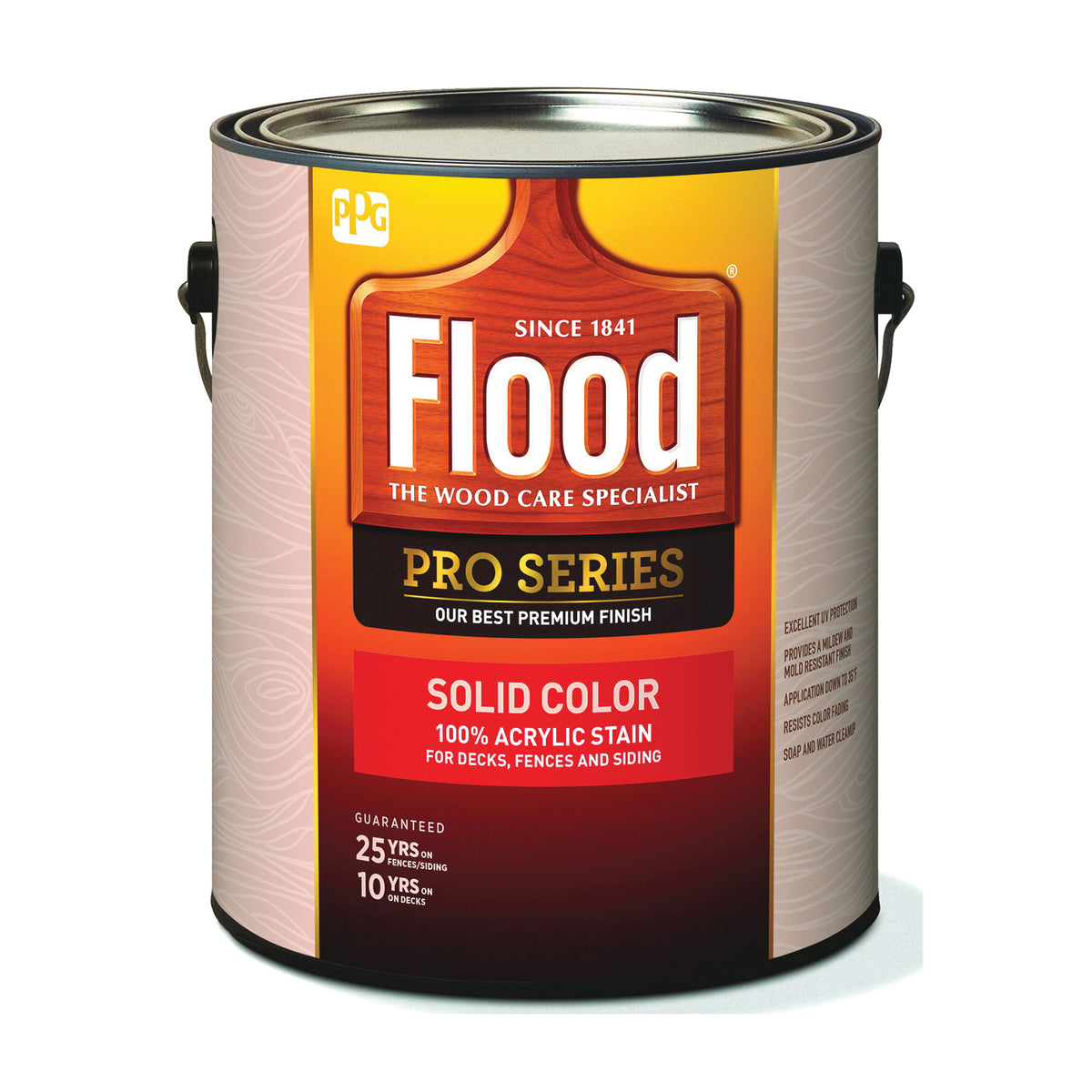 Flood FLD822-01 Wood Stain, Liquid, 1 gal