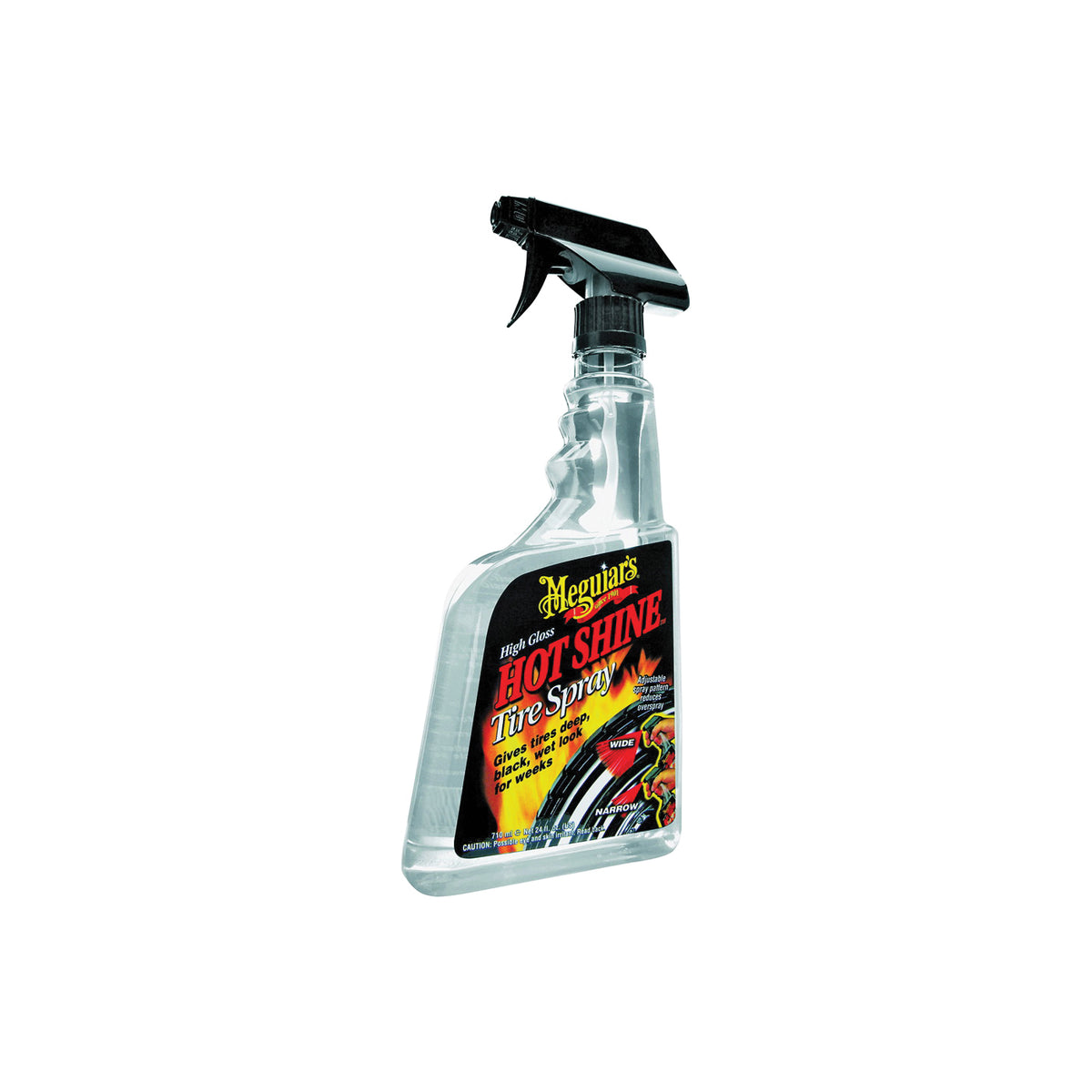 MEGUIAR&#39;S G12024 Tire Spray, 24 oz, Liquid, Slight Chemical