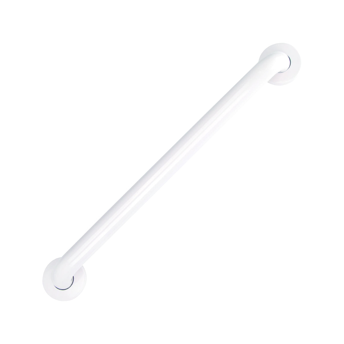 Boston Harbor SG01-01&amp;0224 Grab Bar, 24 in L Bar, White, Wall Mounted Mounting