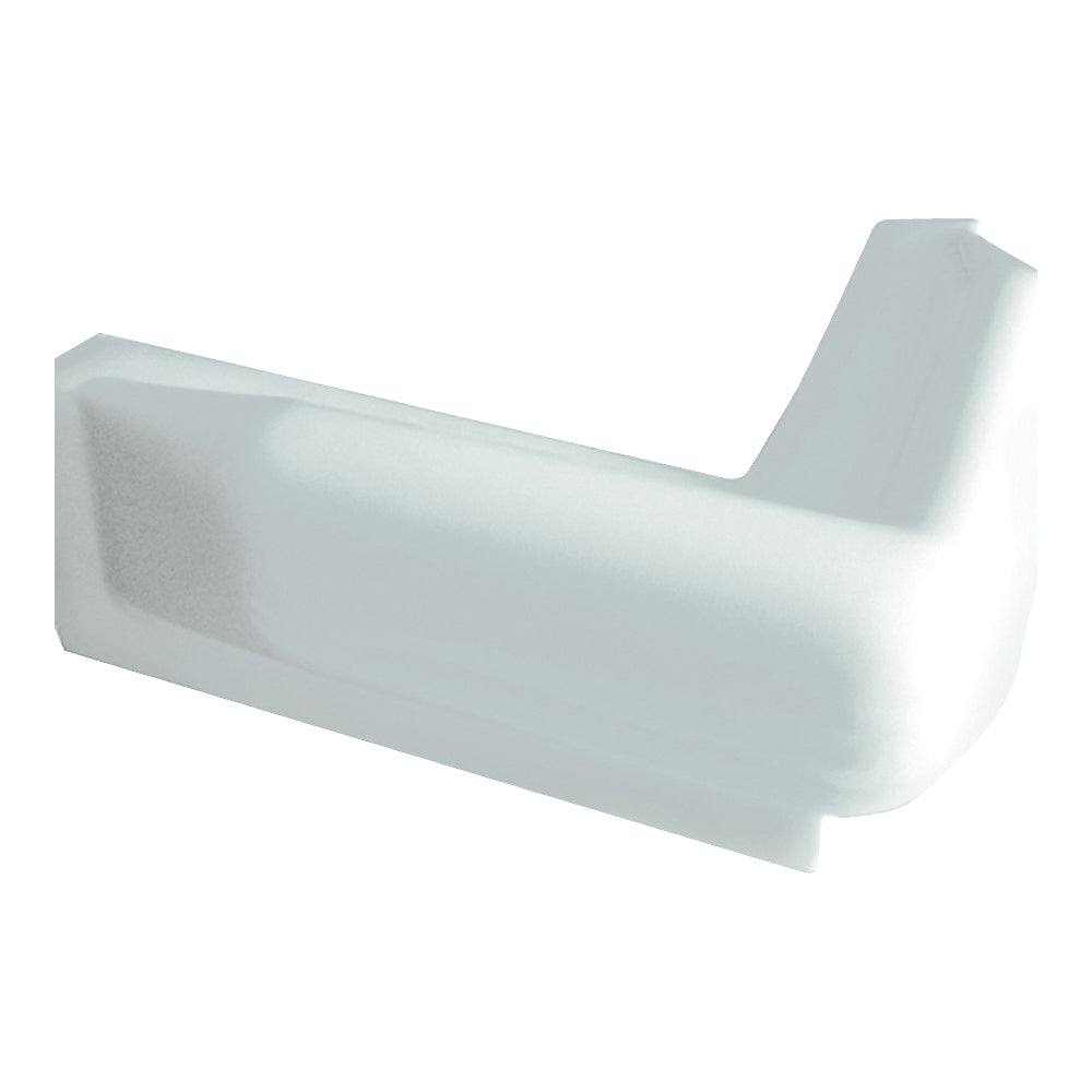 Multinautic 15003 Corner Bumper, PVC, White, 10 in W, 10 in H