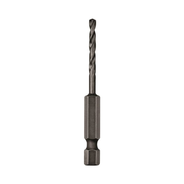 DeWALT DD5118 Impact Drill Bit, 9/32 in Dia, 3-1/2 in OAL, Spiral Flute, 1/4 in Dia Shank, Hex Shank
