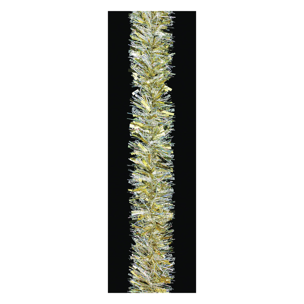 Holidaytrims 3581458 Holiday Garland, 10 ft L, Gold