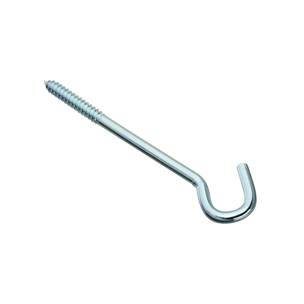 National Hardware 2156BC Series N220-897 Screw Hook, 3/8 in Opening, 8 in L, Steel, Zinc
