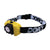 Dorcy 41-2099 Compact Headlight, AAA Battery, LED Lamp, 50 Lumens, 15 m Beam Distance, 70 hr Run Time, Yellow