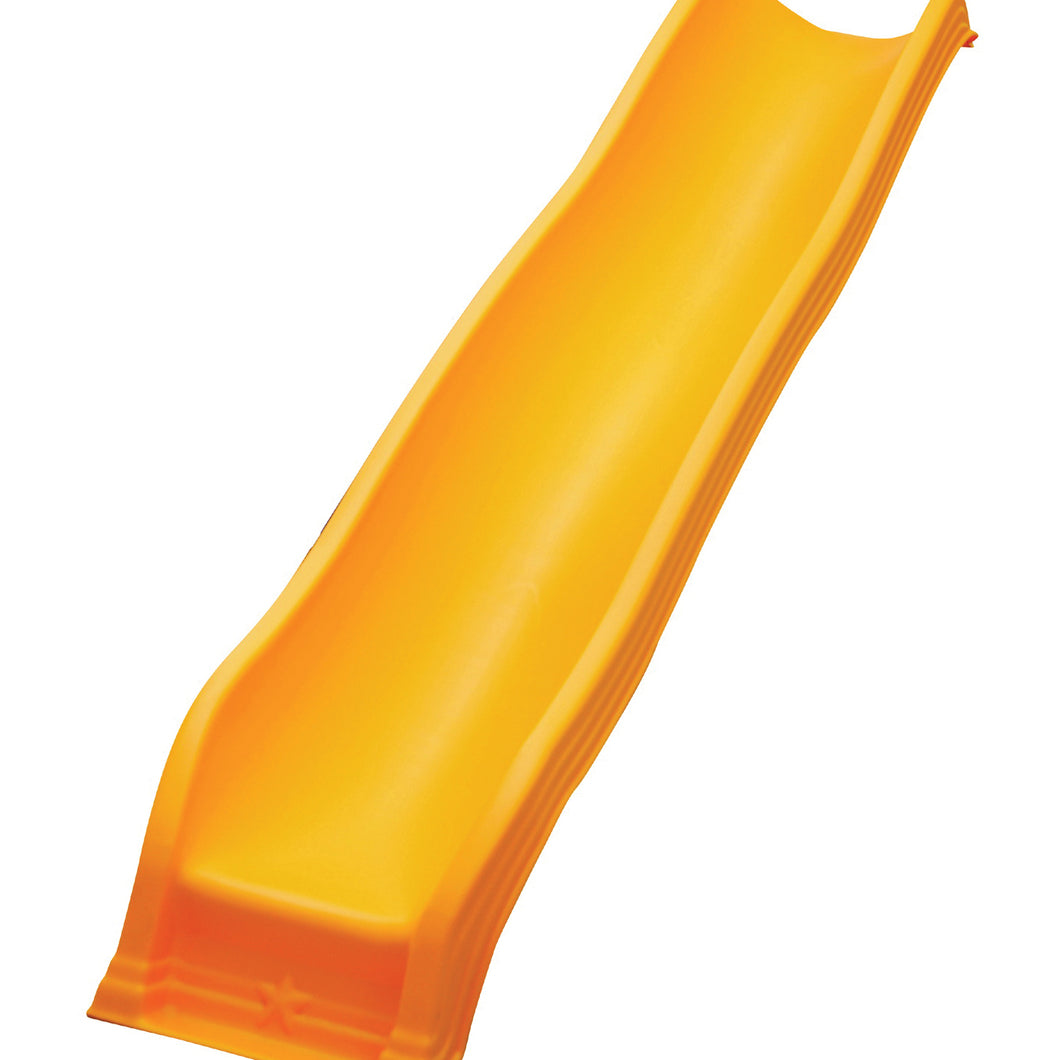 PLAYSTAR PS 8816 Scoop Wave Slide, Giant, Polyethylene, Yellow, For: 60 in Platforms