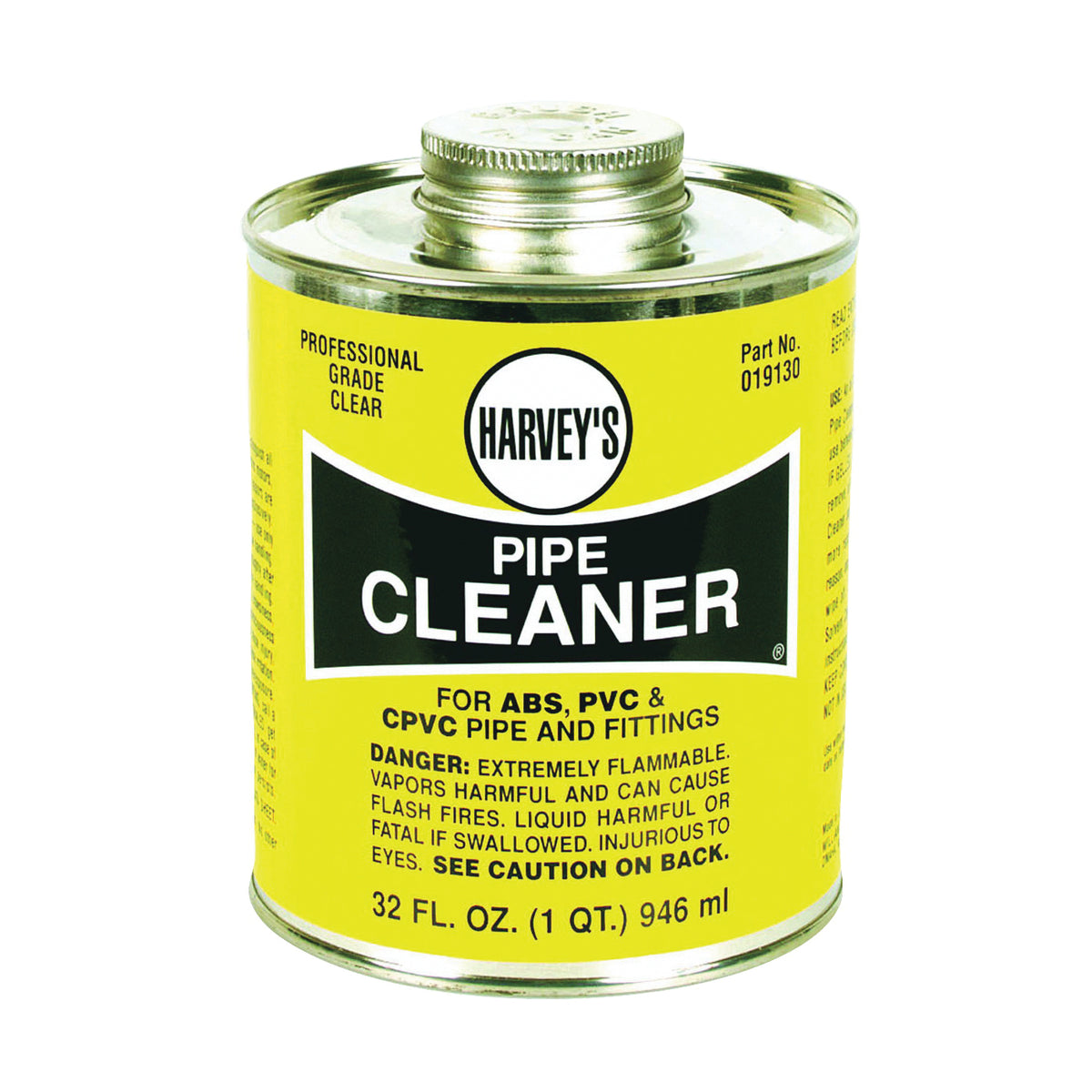 Harvey 019130-12 Pipe Cleaner, Liquid, Clear, 32 oz Can
