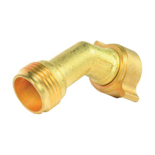 Load image into Gallery viewer, CAMCO 22605 Hose Elbow with Gripper, Male Thread x Hose Barb, Brass
