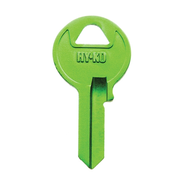 HY-KO 14010M1 Key Blank, Brass, Nickel, For: Master Vehicle Locks