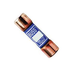 Bussmann NON-15 Fuse, 15 A, 250 VAC, 125 VDC, 50 kA Interrupt, Melamine Body, Cartridge Fuse