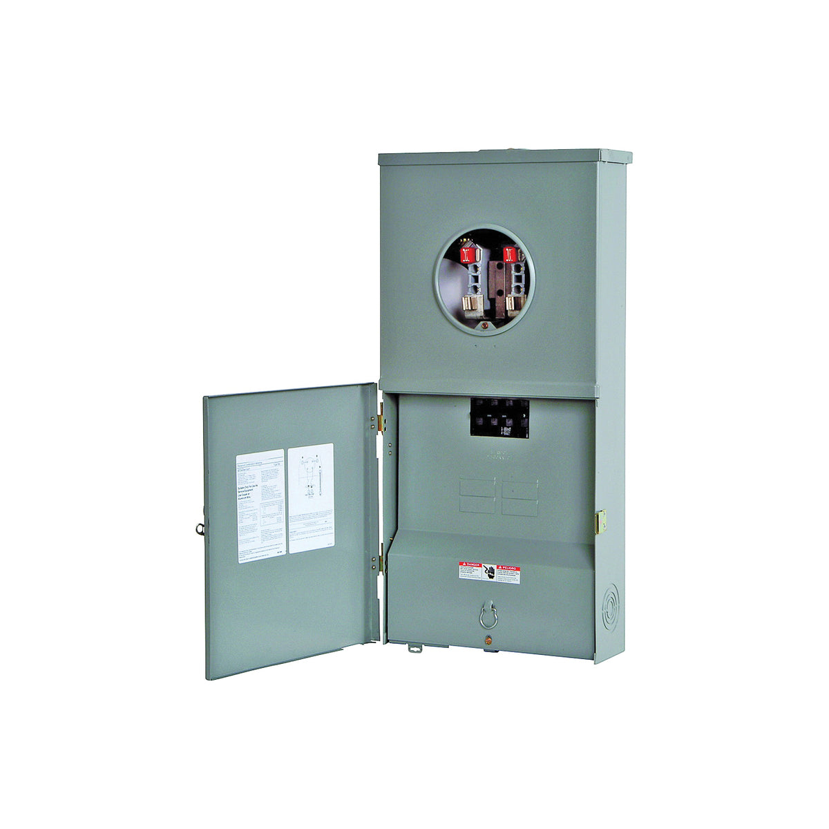 Siemens MC0408B1200RT Meter Combination Load Center, 200 A, 4 -Space, 4 -Jaw, 8 -Circuit, NEMA 3R Enclosure