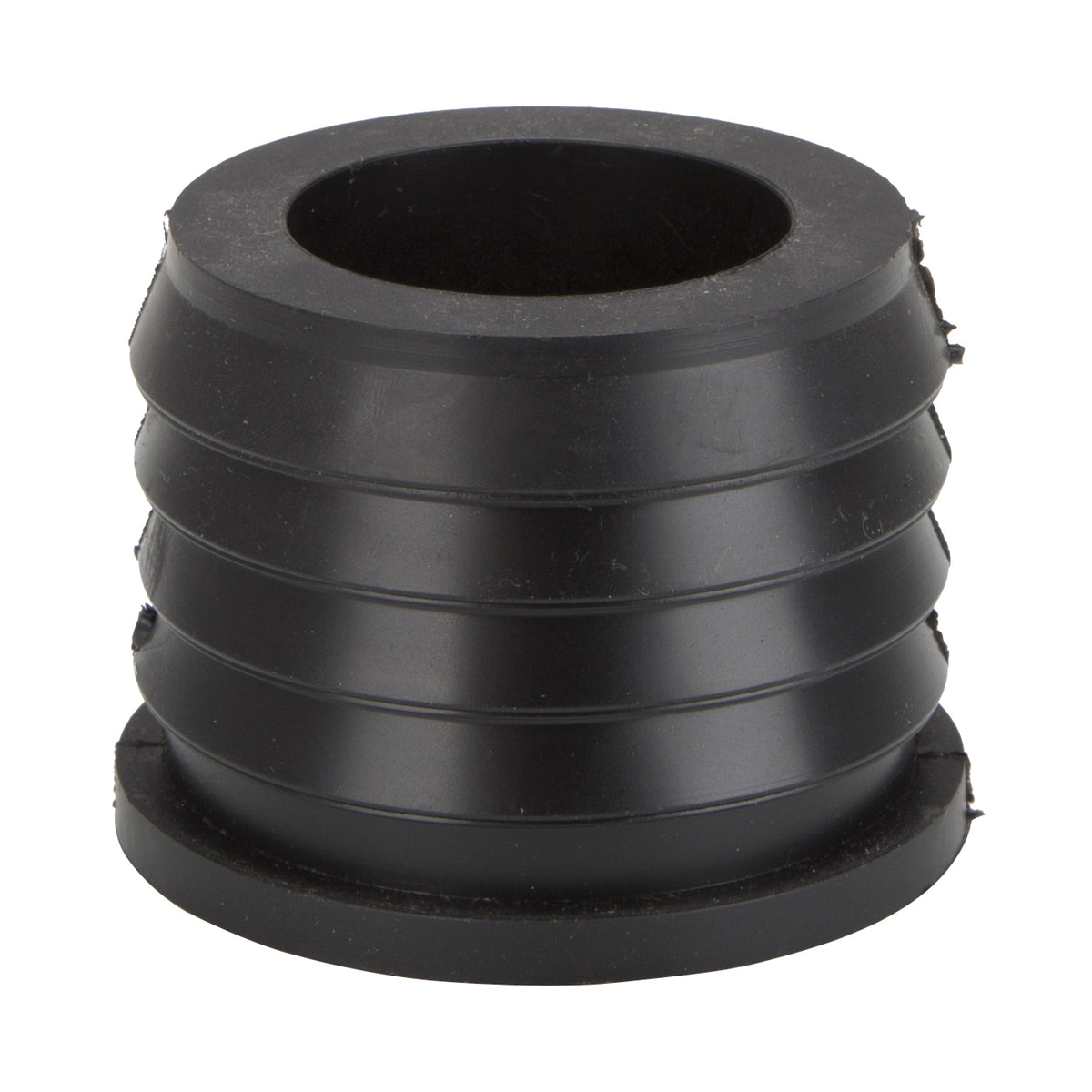 ProSource Hub Donut, 2 x 1-1/2 in, Compression, PVC, Black