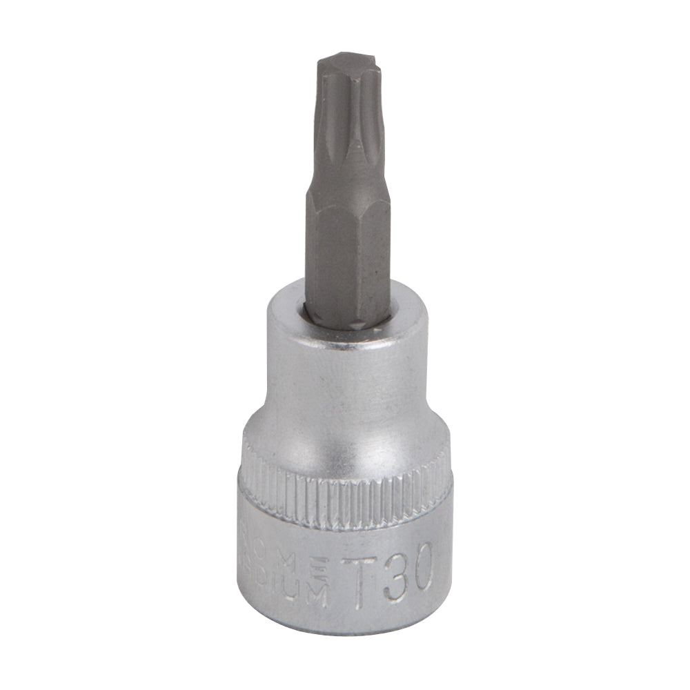 Vulcan 3505001920 Fractional Star Bit Socket, T30 Tip, Chrome