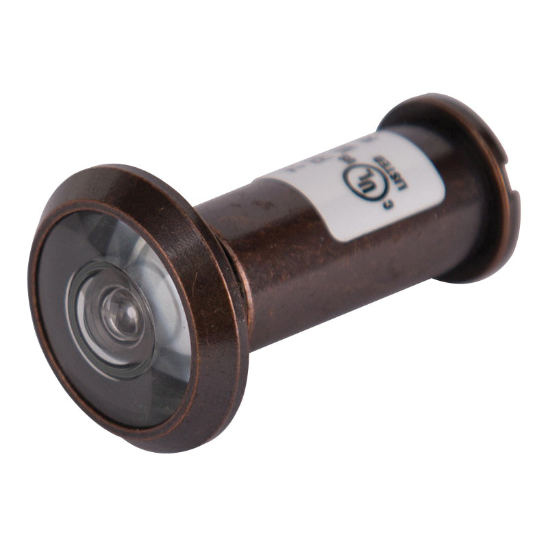 Prosource LR-002VB-PS Door Viewer, Solid Brass, Venetian Bronze