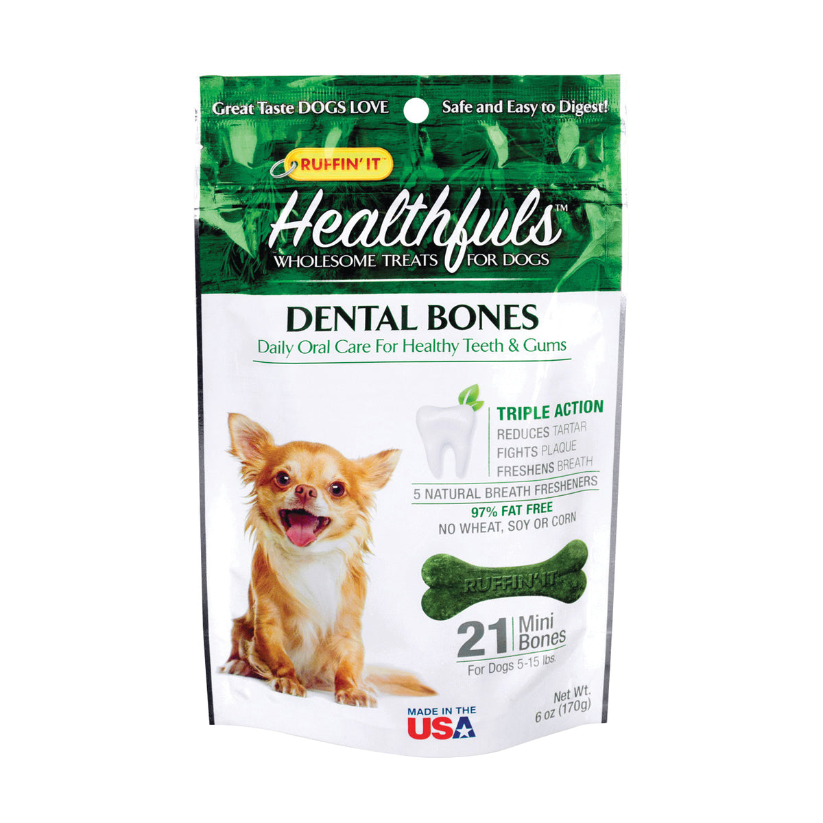 RUFFIN&#39;IT 08410 Dental Bone, Mini, 6 oz