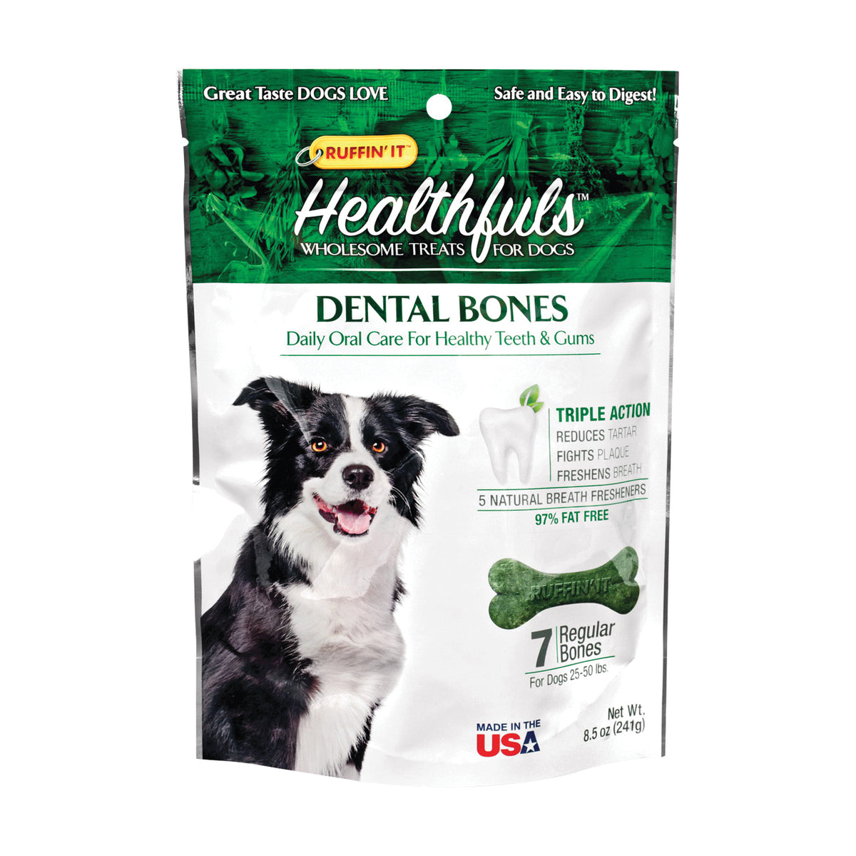 RUFFIN&#39;IT 08408 Dental Bone, L, 8.5 oz