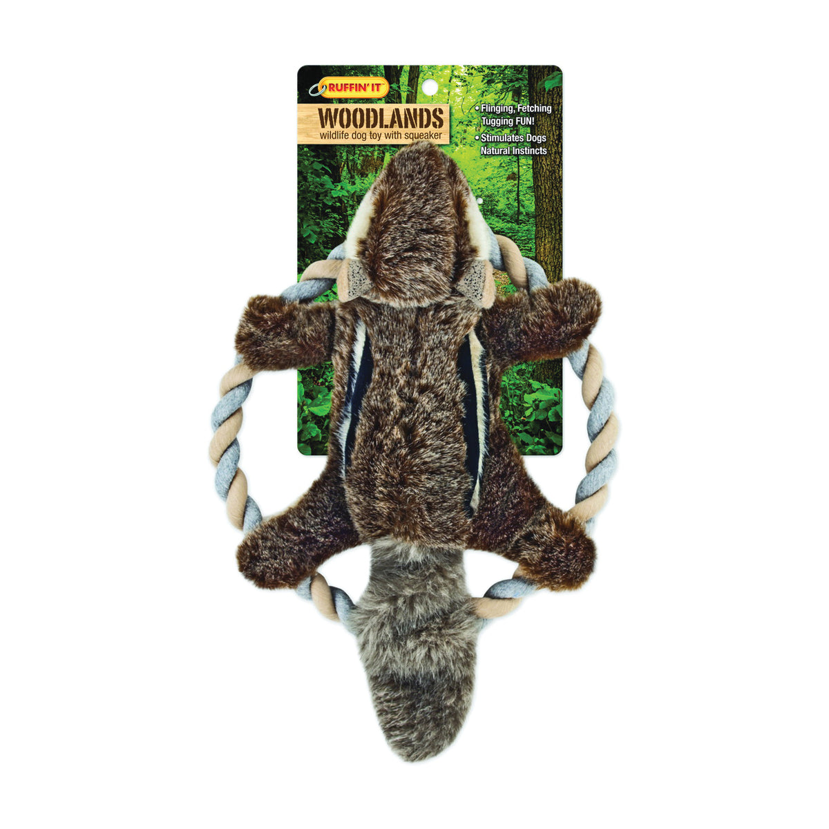 RUFFIN&#39;IT 16269 Dog Toy, Chipmunk