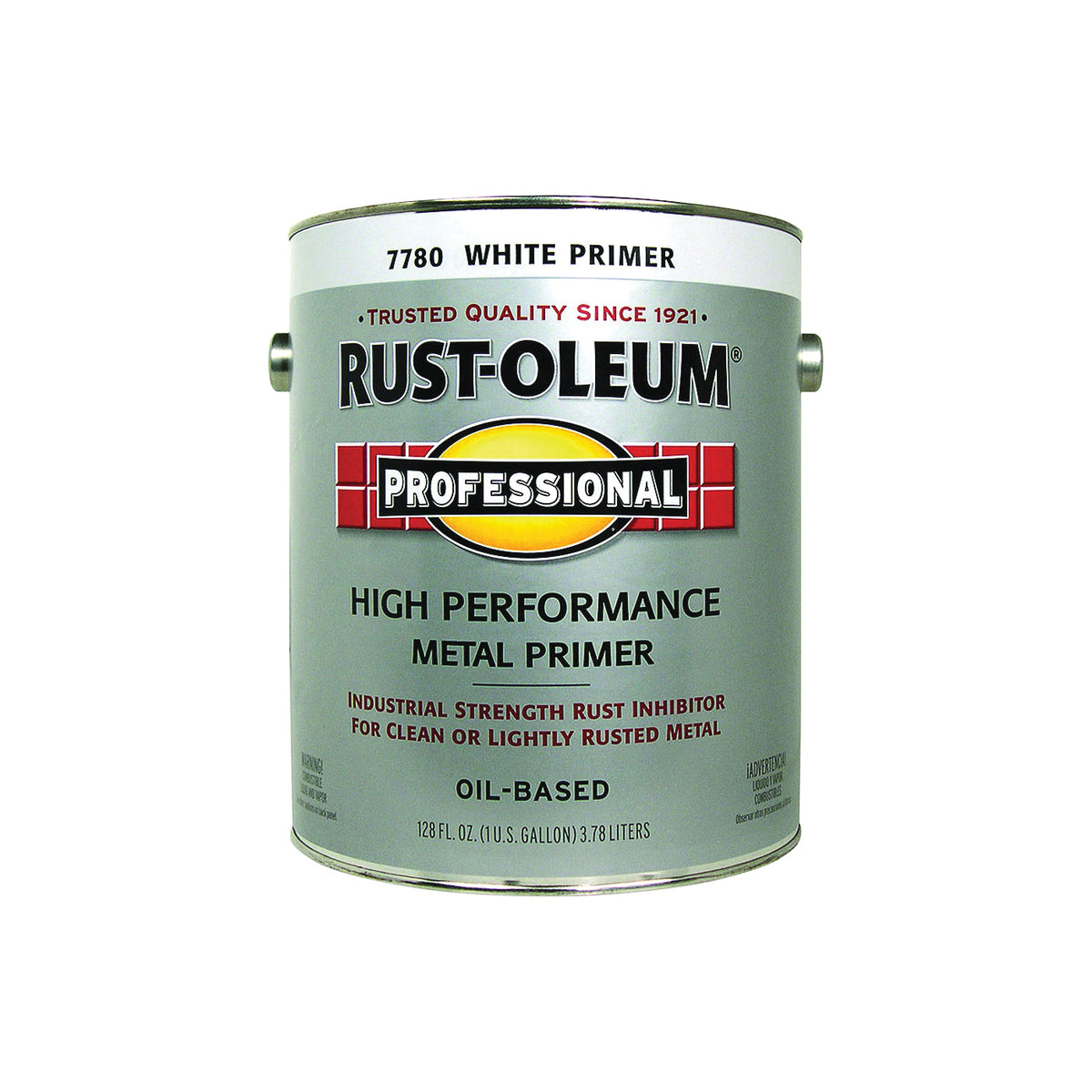 RUST-OLEUM 215969 Rusty Metal Primer, Flat, White, 1 gal