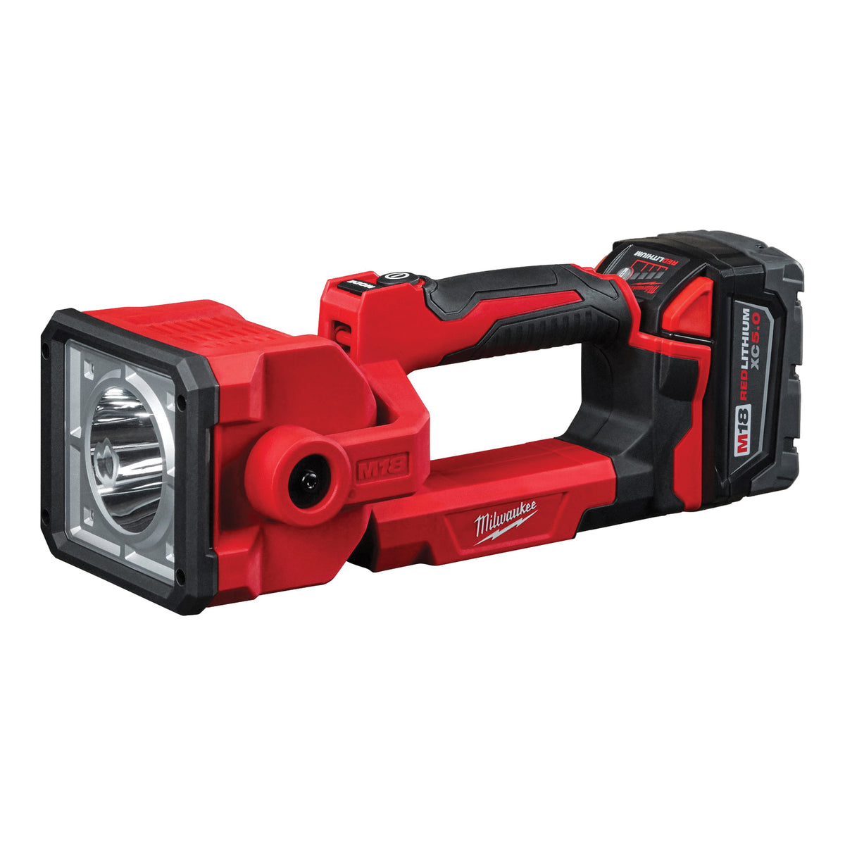 Milwaukee 2354-20 Search Light, LED Lamp, 1250 Spot Flood Mode, 1000 Flood Mode, 600 Spot Mode, 1200 Strobe Mode Lumens