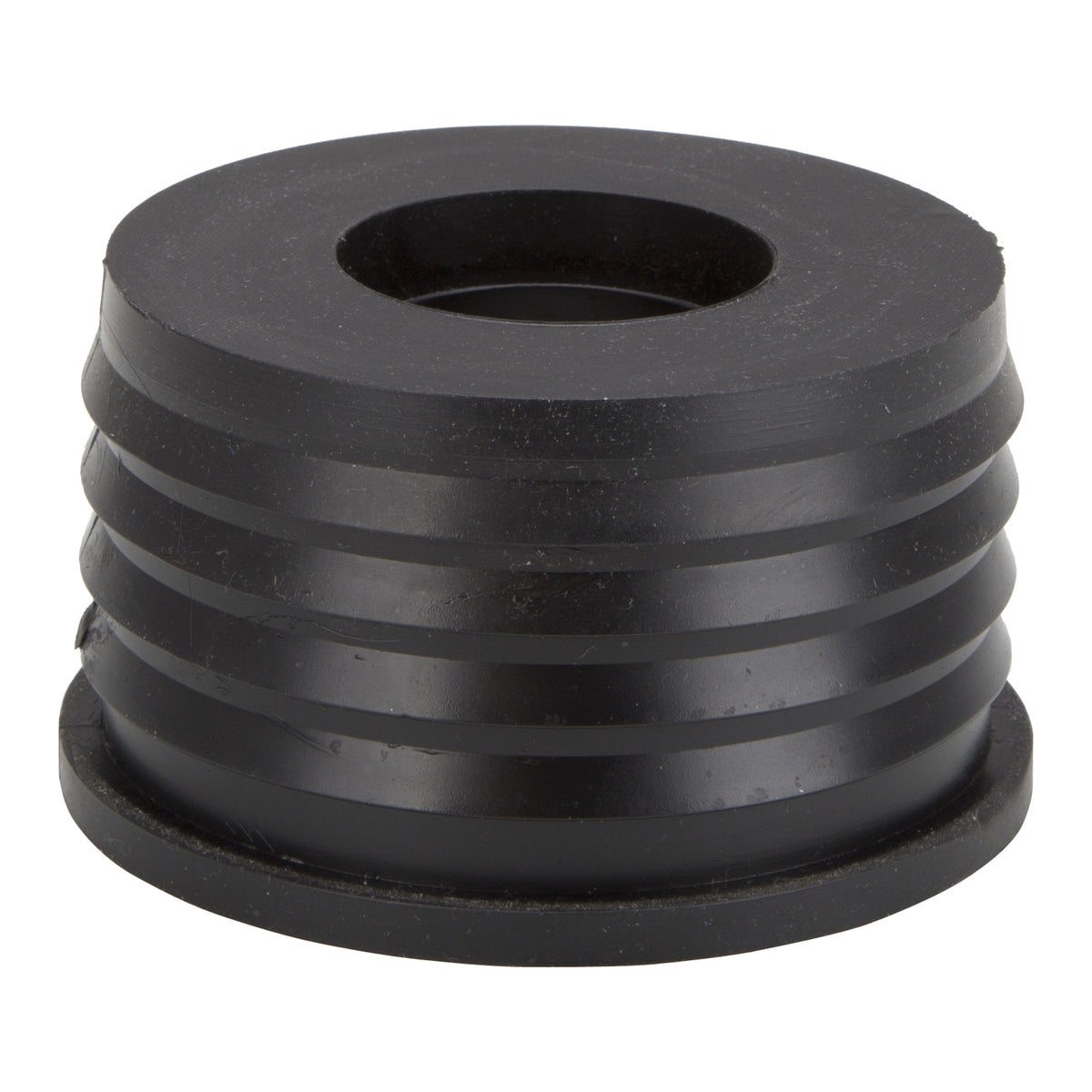 ProSource Hub Donut, 3 x 1-1/2 in, Compression, PVC, Black