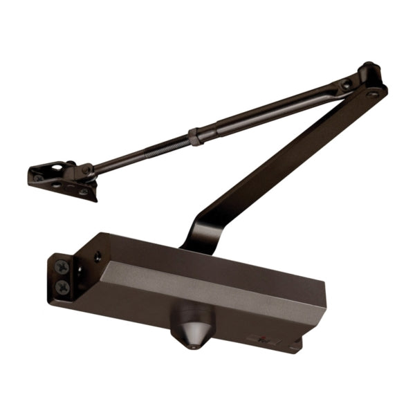 Tell Manufacturing 500 Series DC100033 Door Closer, Aluminum