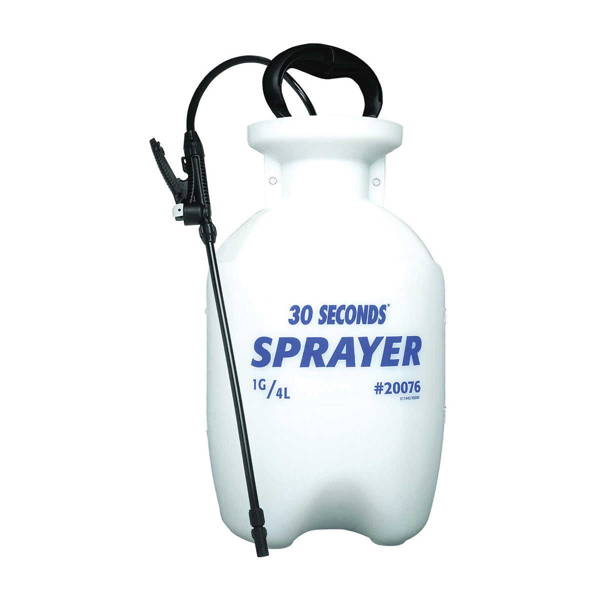 30 SECONDS 30SS Tank Sprayer, 1 gal Spray Bottle, White