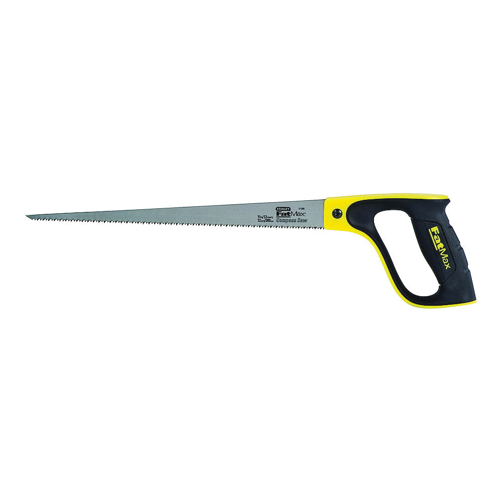 FATMAX 17-205 Compass Saw, 12 in L Blade, 11 TPI, Steel Blade