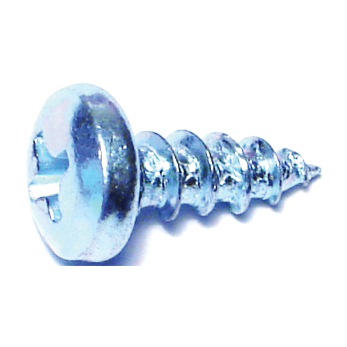 MIDWEST FASTENER 03247 Screw, #10 Thread, Coarse Thread, Pan Head, Phillips Drive, Self-Tapping, Sharp Point, Steel