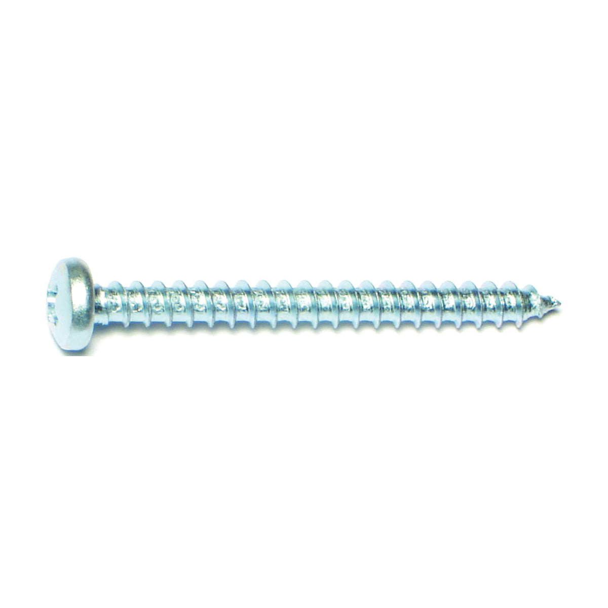 MIDWEST FASTENER 03253 Screw, #10 Thread, Coarse Thread, Pan Head, Phillips Drive, Self-Tapping, Sharp Point, Steel