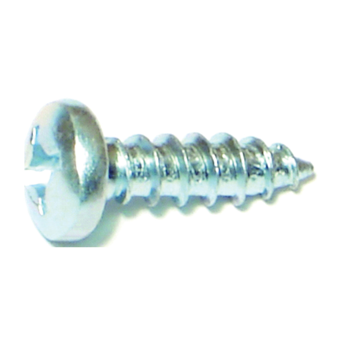 MIDWEST FASTENER 03256 Screw, #12 Thread, Coarse Thread, Pan Head, Phillips Drive, Diamond, Self-Tapping Point, Steel