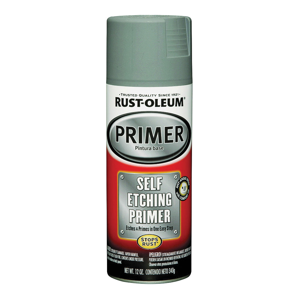 RUST-OLEUM AUTOMOTIVE 249322 Self-Etching Primer, Dark Green, 12 oz, Aerosol Can