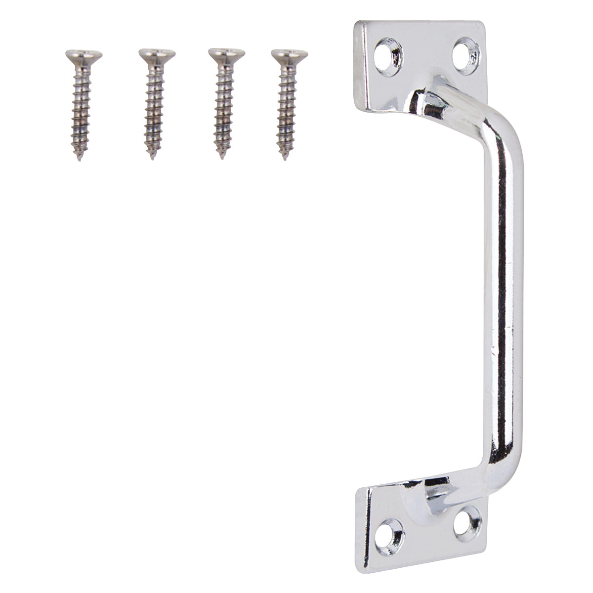 ProSource 20902CHB-PS Sash Lift, 3-7/8 in L Handle, Zinc, Chrome