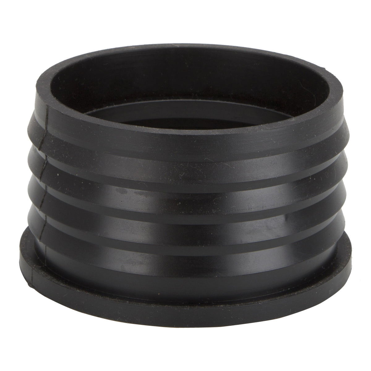 ProSource Hub Donut, 3 in x 3 in, Compression, PVC, Black