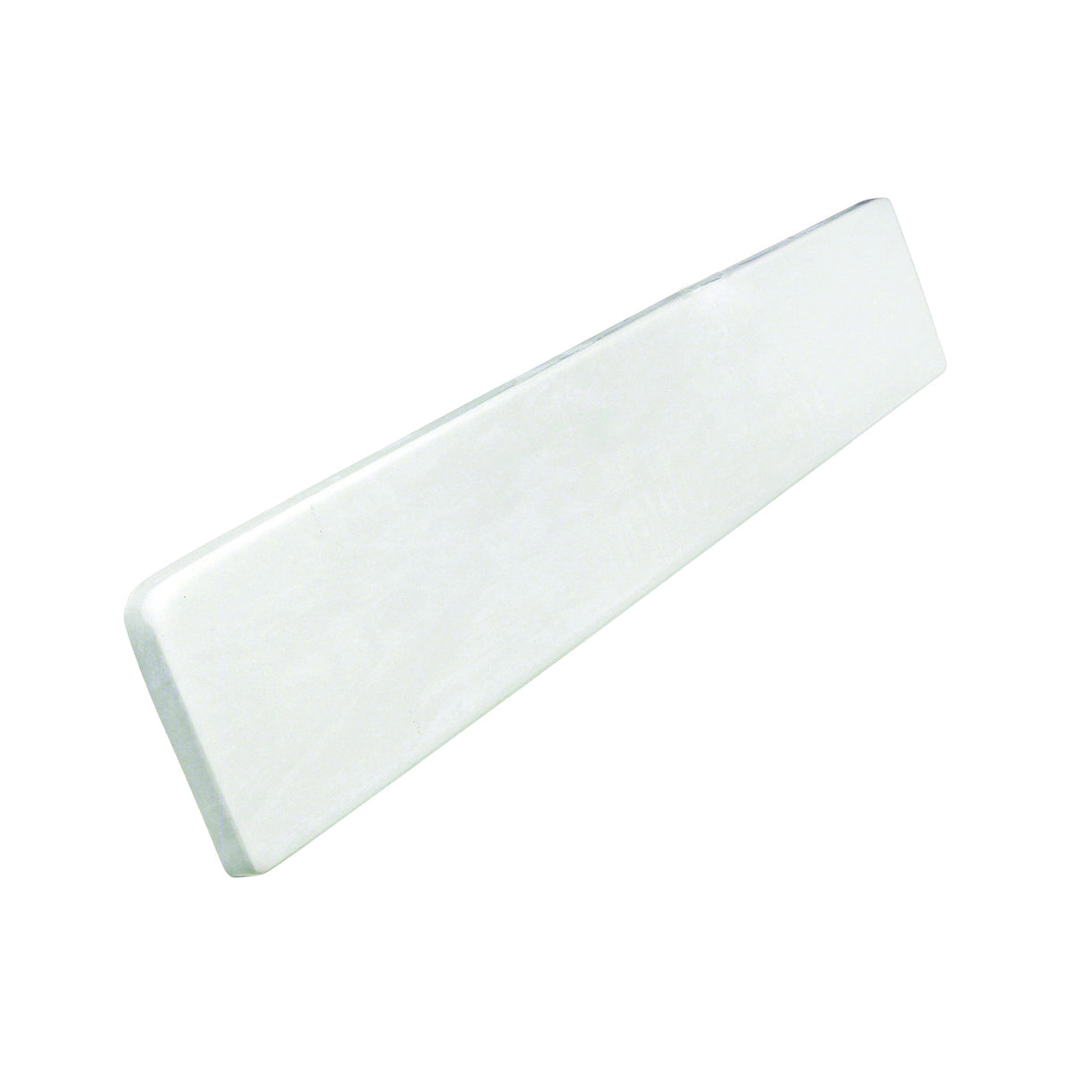 Foremost WW19R Sidesplash, 19 in OAL, 3-1/2 in OAW, 3/4 in OAH, Marble, White