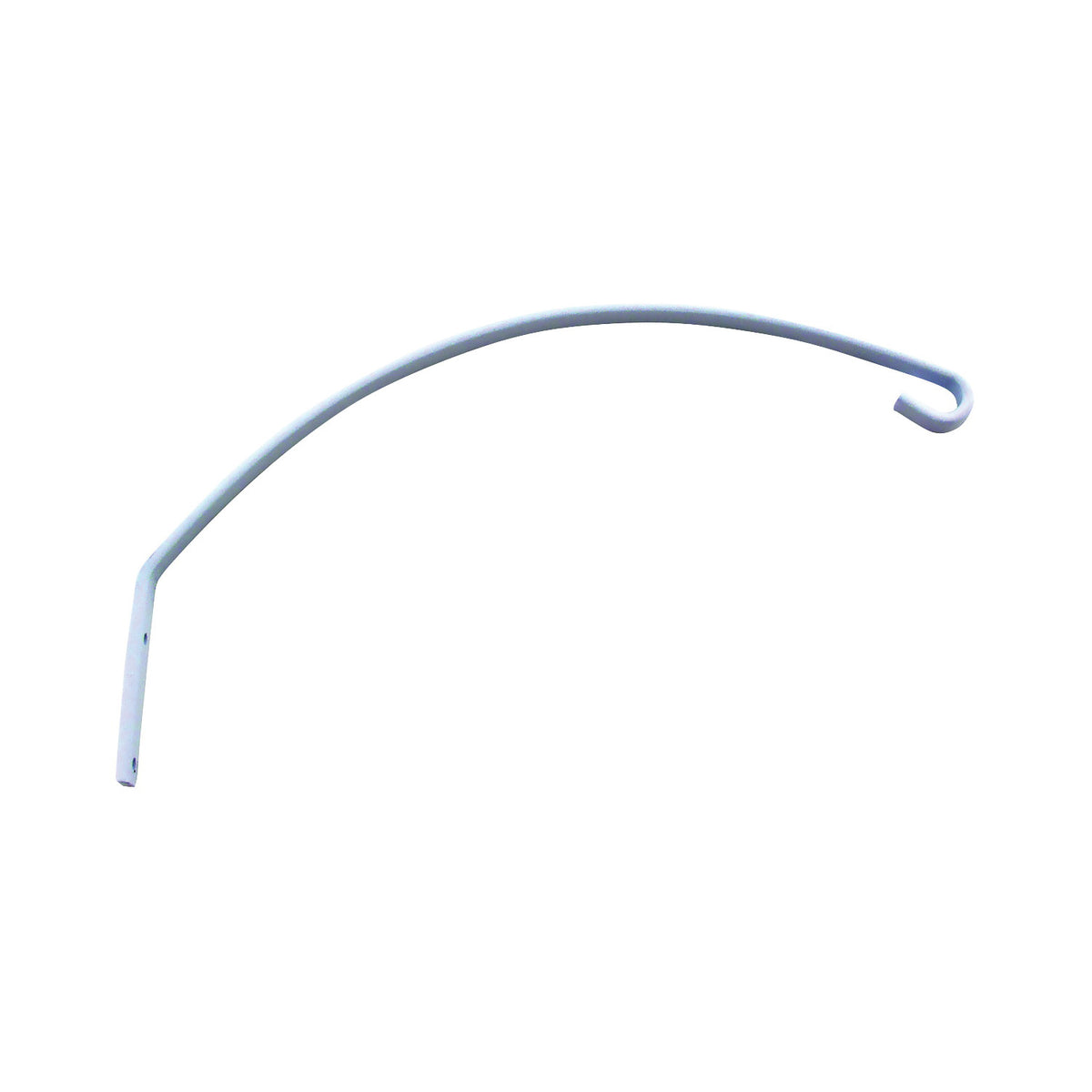 Landscapers Select GB0153L Planter Bracket, 15-1/4 L, Steel, White, Wall Mount Mounting