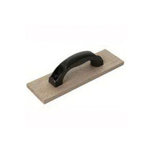 QLT WF947 Hand Float, 18 in L Blade, 3-1/2 in W Blade, 1/2 in Thick Blade, Mahogany Blade, Structural Foam Handle