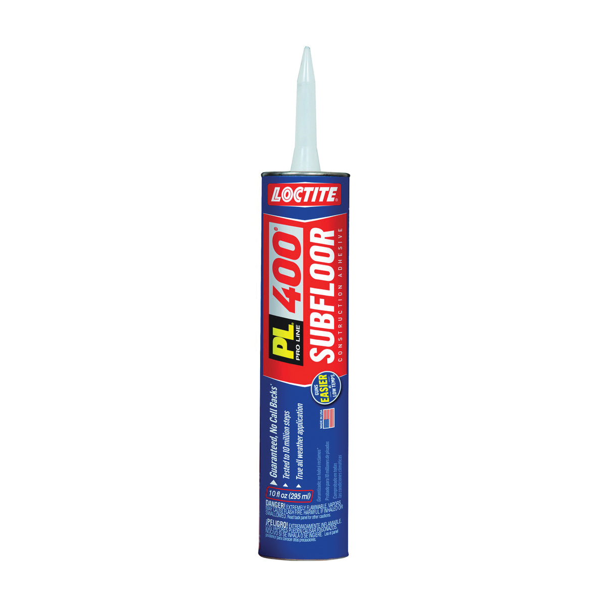 Loctite 1652275 Construction Adhesive, Light Tan, 10 fl-oz Cartridge