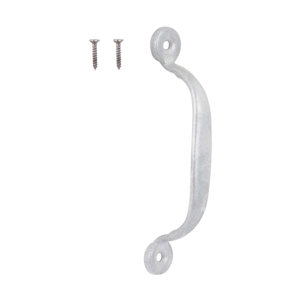 ProSource 20914MGS-PS Door Pull, 3/4 in W, 4-3/4 in D, 1-3/16 in H, Steel, Galvanized