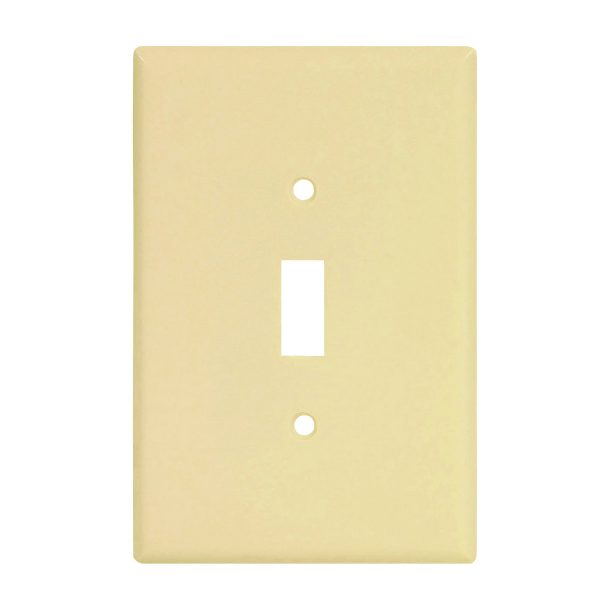 Eaton Wiring Devices 2144V-BOX Wallplate, 5-1/4 in L, 3-1/2 in W, 1 -Gang, Thermoset, Ivory, High-Gloss