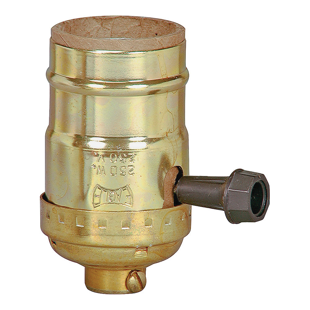 Eaton Wiring Devices BP925ABD Lamp Holder, 250 V, 250 W, Brass