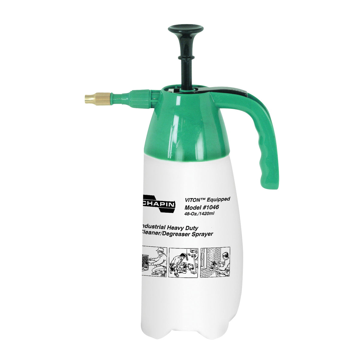 CHAPIN 1046 Hand Sprayer, Cone Nozzle, Polyethylene