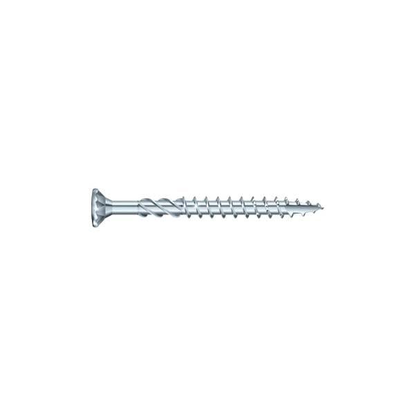 GRK Fasteners 61733 Framing and Decking Screw, #10 Thread, 2-1/2 in L, W-Cut Thread, Flat Head, Star Drive, 80 PK