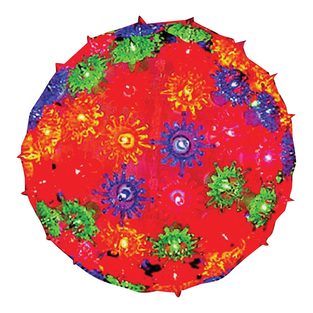 Hometown Holidays 60961 Pre-Lit Christmas Specialty Decoration, 7 in H, Holiday Ball, Mini Bulb, Multi-Color