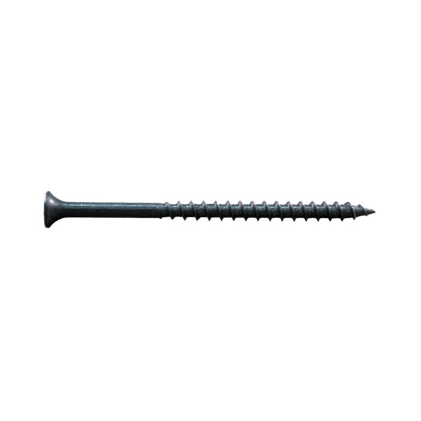 ProFIT 0297194/0281194 Deck Screw, #10 Thread, 3-1/2 in L, Coarse Thread, Bugle Head, Combo Drive, Sharp Point, Gray