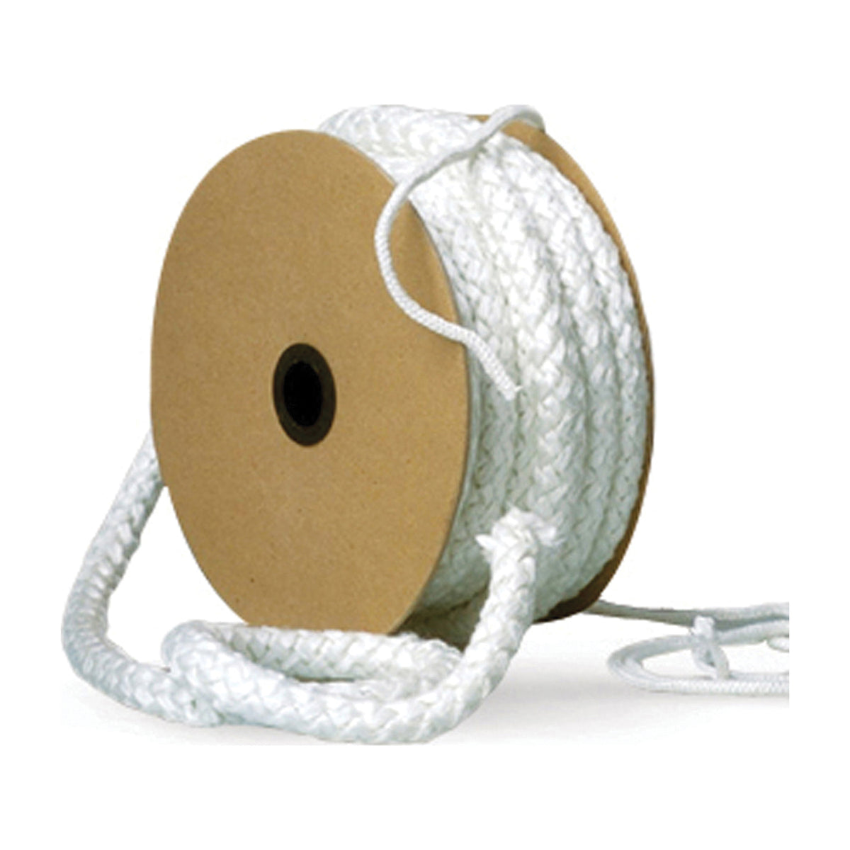 Imperial GA0177 Gasket Rope, 25 ft L, 1 in W, Fiberglass