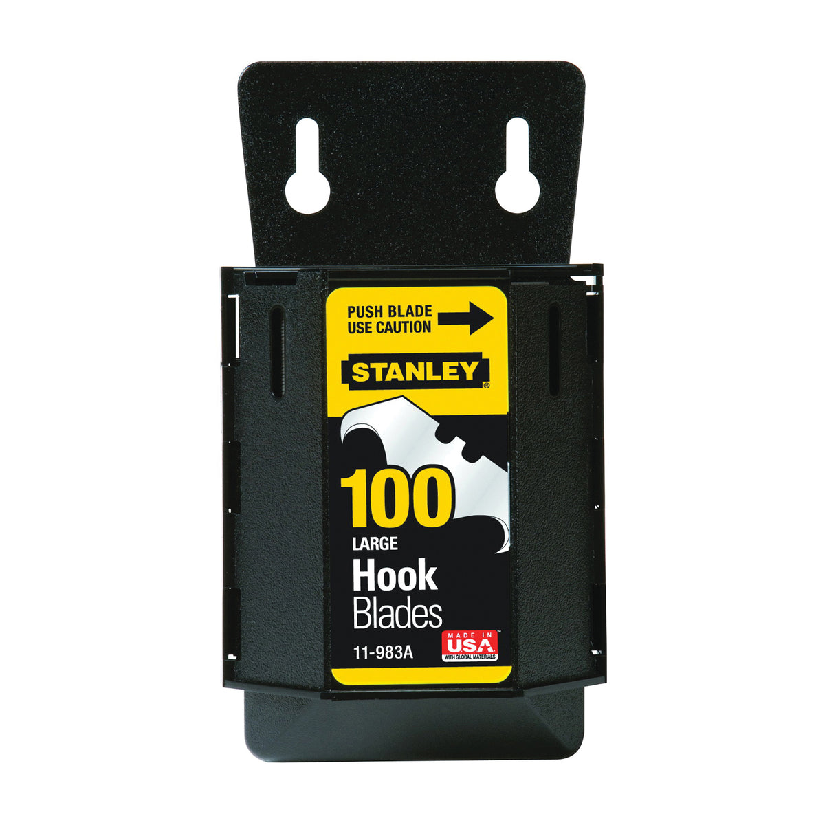 STANLEY 11-983A Hook Blade, 1-7/8 in L, Steel, 2-Point